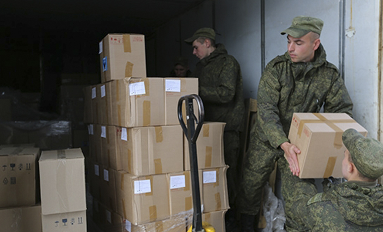 Россия доставила в сирийский Тартус 10 тыс. тонн гуманитарной помощи