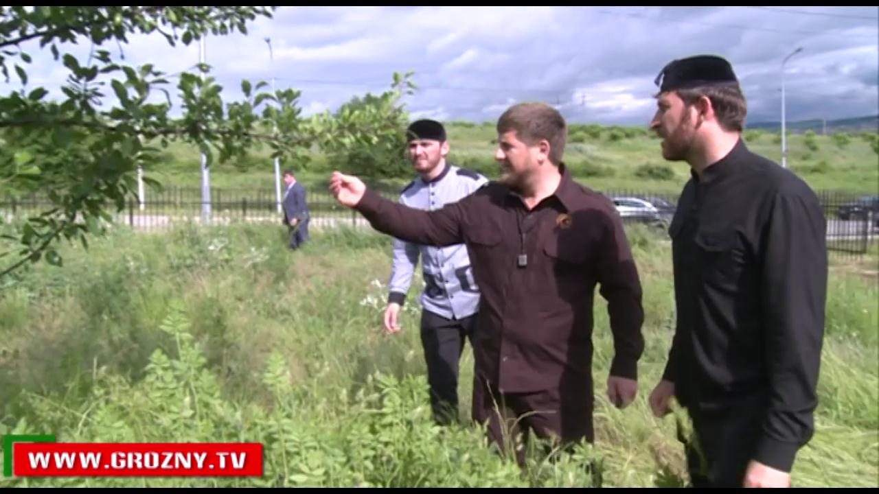 Рамзан Кадыров посетил с инспекцией «Сады Чечни»