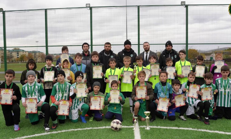 В Чеченской Республике прошёл турнир по футболу среди детей