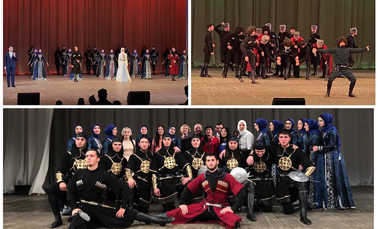 «Вайнах» выступил на праздновании Дня народов Кавказа в городе Красноярск
