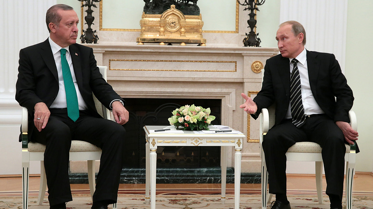 В Санкт-Петербурге проходит встреча Путина и Эрдогана