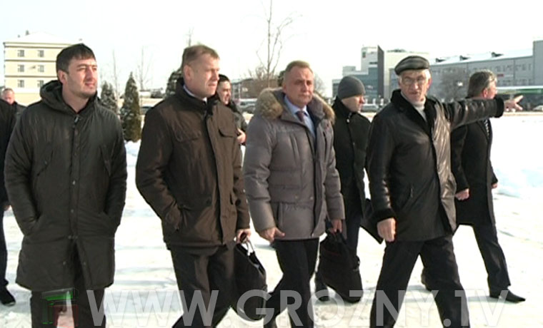 В Грозном с рабочим визитом находится делегация из республики Беларусь