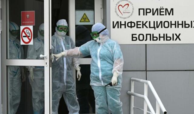 В России выявили 6852 новых случая заражения коронавирусом