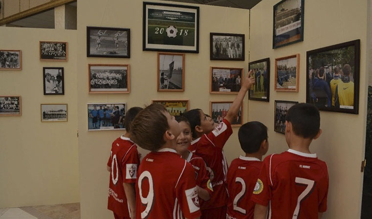 Выставка «Легенды грозненского футбола» открылась в Грозном