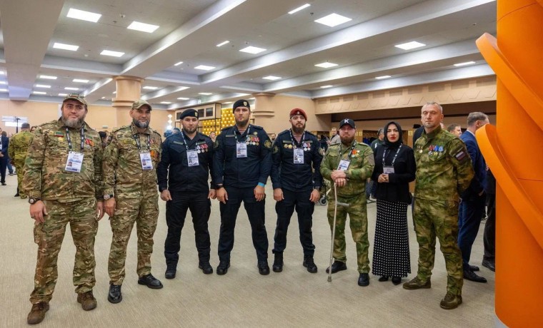 Росгвардейцы из Чеченской Республики приняли участие в форуме «Вместе победим» в Москве