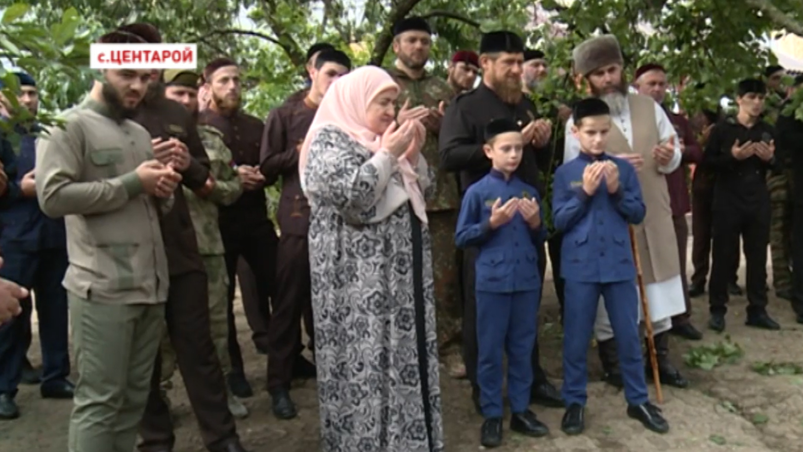 В родовом селении главы Чечни отпраздновали Ид аль-Адха