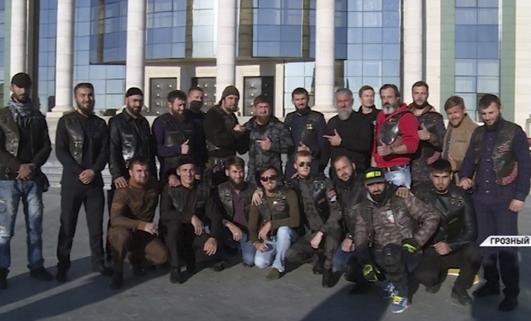 Рамзан Кадыров встретился с байкерами Всероссийкого мотоклуба «Ночные волки»