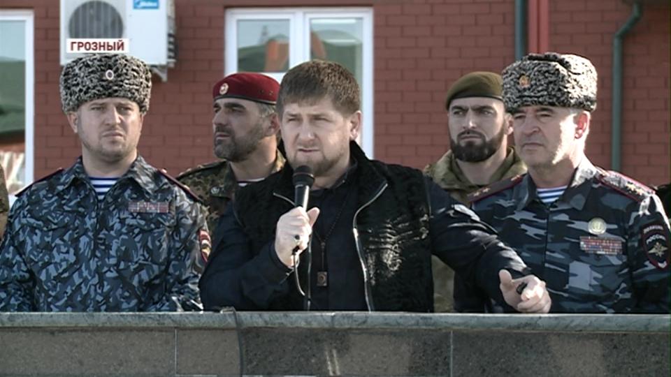 Р. Кадыров встретился с кандидатами на службу в органы внутренних дел