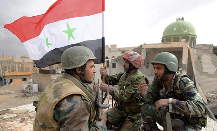 Сирийская армия продолжает наступление на Пальмиру 