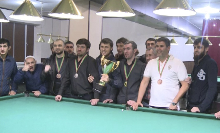 В Гудермесе прошел турнир по бильярду  памяти Зелимхана Кадырова