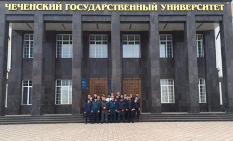 Учащиеся Чеченского госуниверситета пополнили ряды Всероссийского студенческого корпуса спасателей