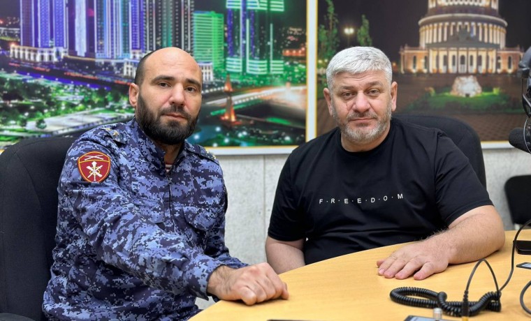 Офицер Управления Росгвардии по Чеченской Республике стал гостем радиорубрики «В эфире Росгвардия»