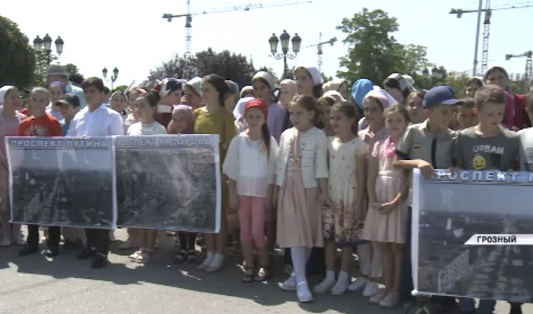 Школьники из Шали посетили с экскурсией Грозный 