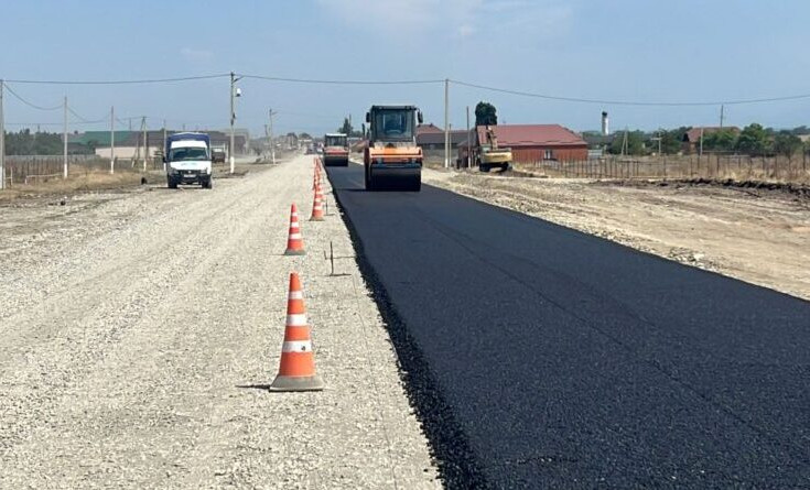 На а/д Серноводск – Грозный начаты асфальтобетонные работы