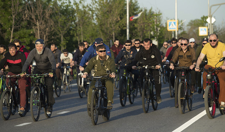 Рамзан Кадыров открыл велосезон в Чечне
