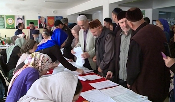 Жители Чечни проголосовали за кандидатов на пост Главы республики
