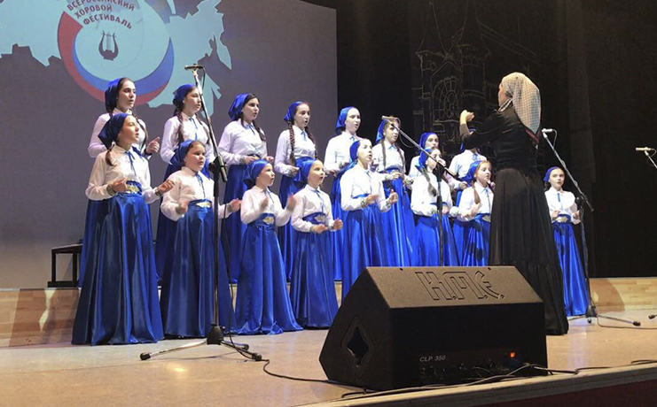 Детский хор &quot;Родничок&quot; принял участие в окружном этапе  Всероссийского хорового фестиваля по СКФО