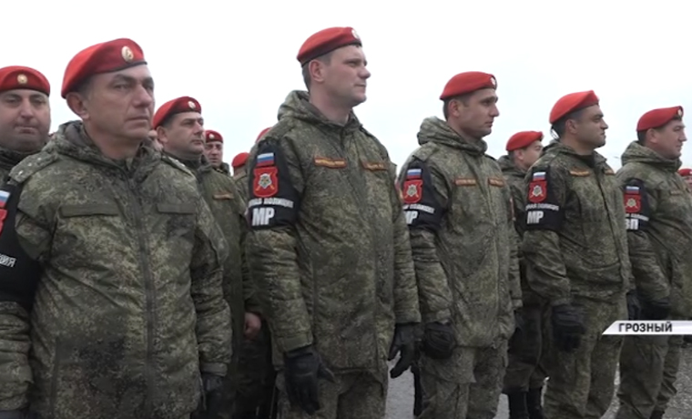В Чечню прибыл личный состав батальона военной полиции Министерства обороны РФ 