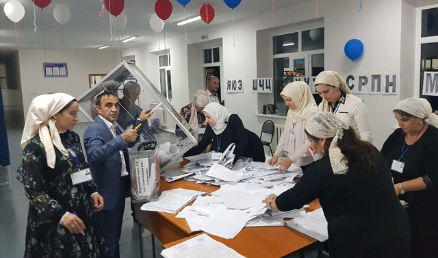 В Чеченской Республике закрылись избирательные участки