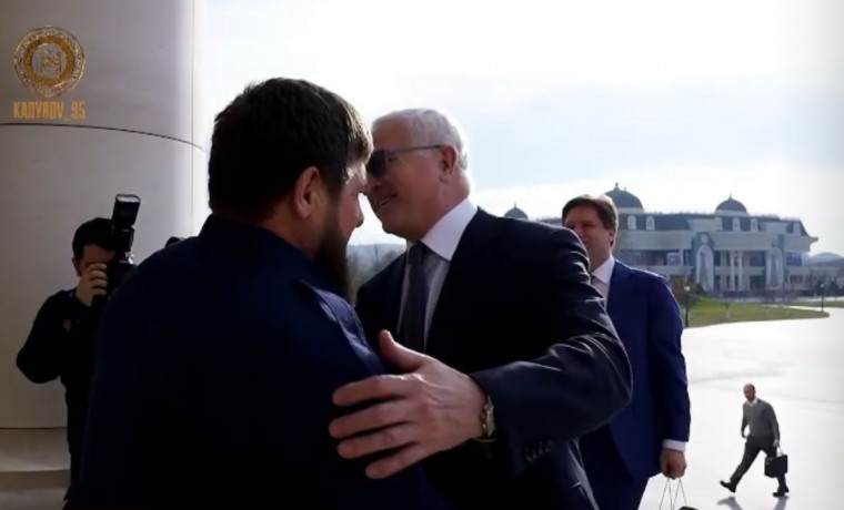 Рамзан Кадыров встретился с Президентом РСПП Александром Шохиным