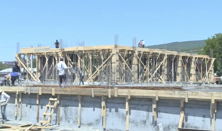 Масштабное строительство в Илсхан-Юрте продолжается