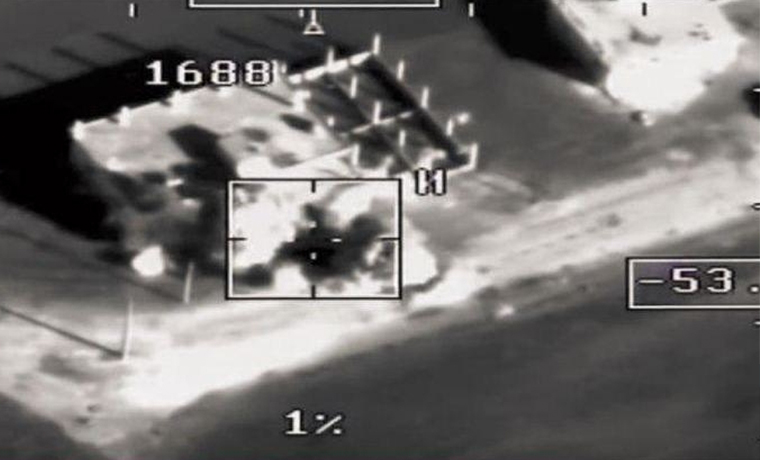 Минобороны опубликовало видео уничтожения боевиков-диверсантов, обстрелявших авиабазу Хмеймим