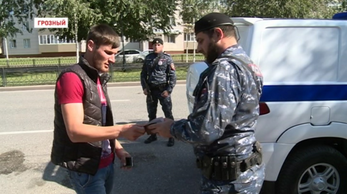 Патрульно-постовая служба полиции РФ по Чечне отметила свое 13-летие