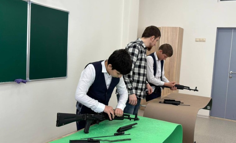 Грозненские школьники проходят 