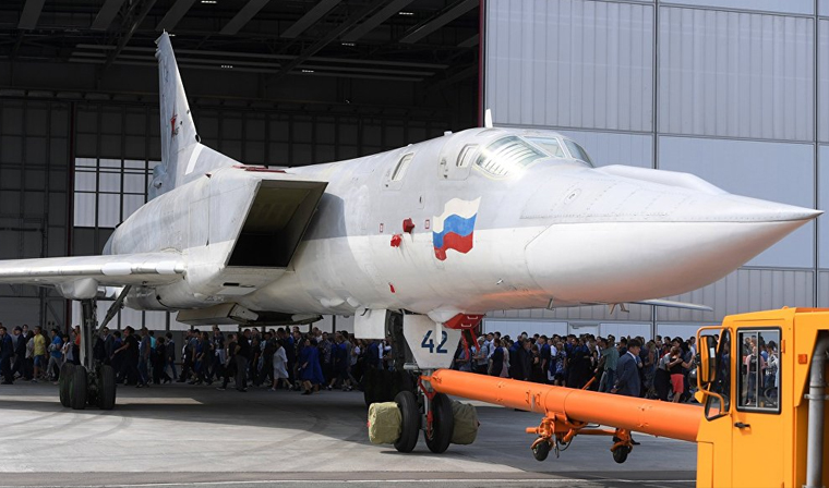 В Казани представили новый российский бомбардировщик ТУ-22М3М