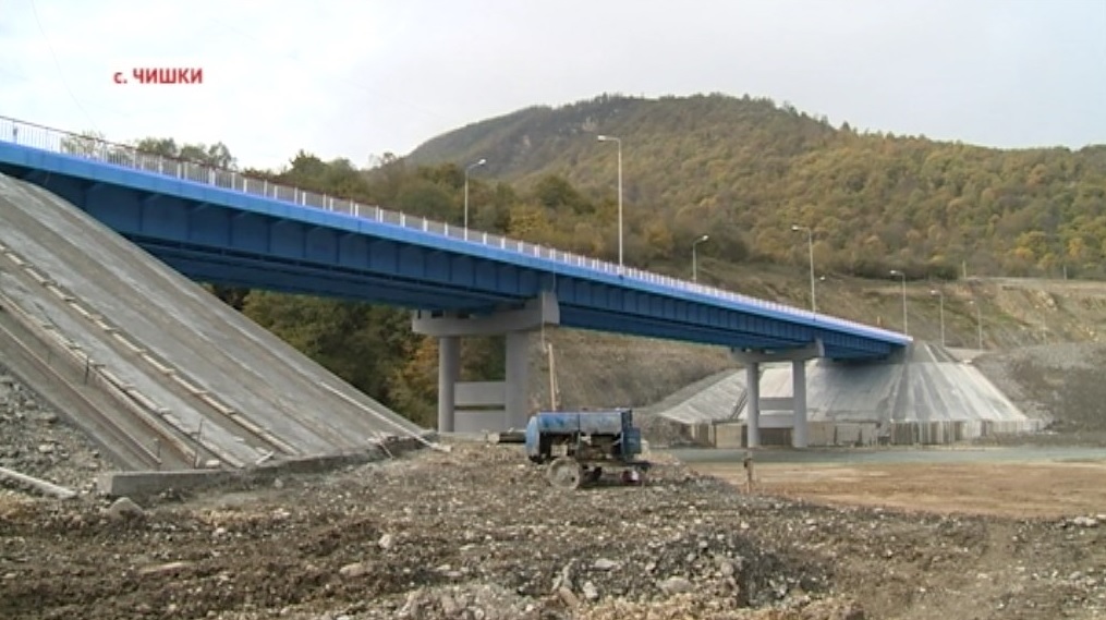 Строительство моста Грозный-Шатой-Итум-Кали близится к завершению