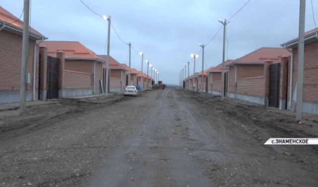 В Чечне построили дома для жителей, пострадавших от оползней