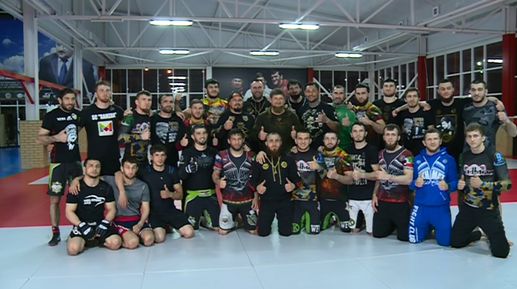 Рамзан Кадыров встретился с воспитанниками РСК «Ахмат»