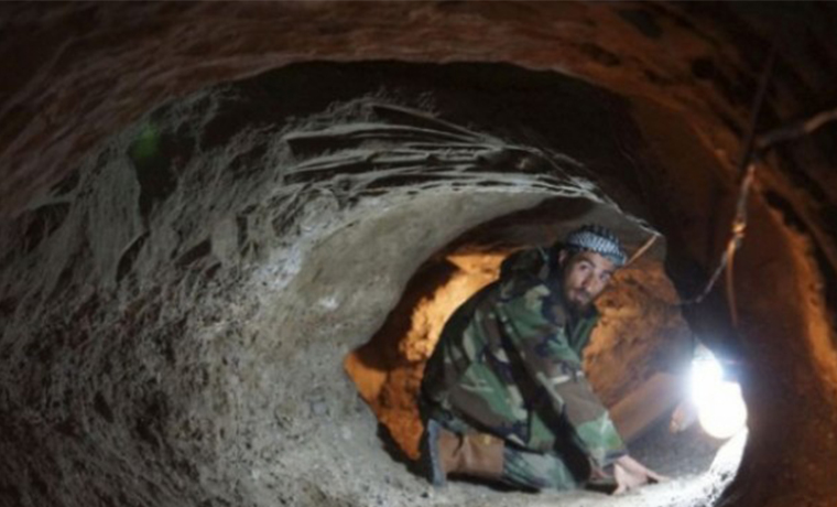 Под Дамаском найден огромный тоннель боевиков ИГ