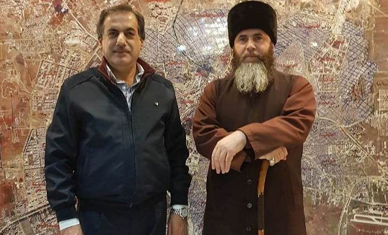 Салах Межиев встретился с Ахмадом Диябом в Сирии