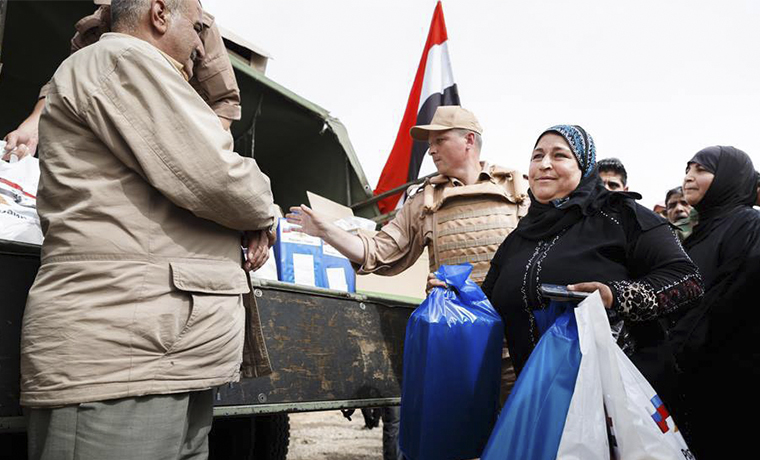 Более 3,5 тысяч мирных жителей Сирии получили гуманитарную помощь из России