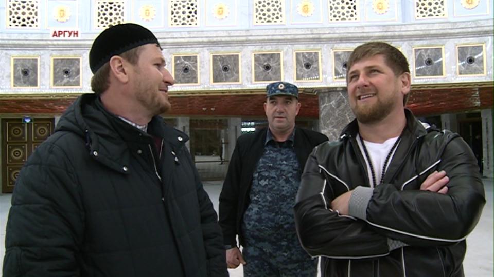 Р. Кадыров проверил ход строительства центральной мечети в Аргуне