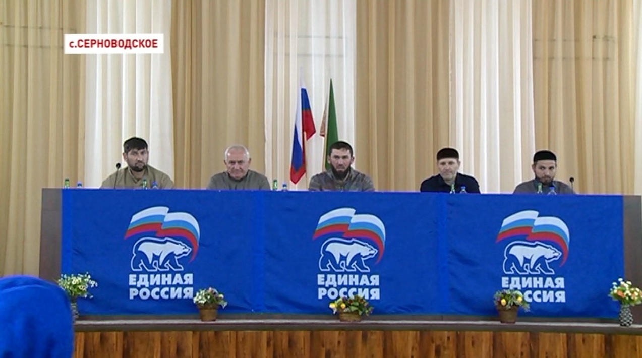 Магомед Даудов встретился с избирателями Сунженского района