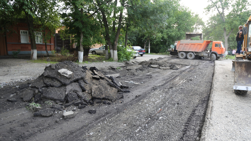 В Ленинском районе Грозного начались работы по реконструкции Федеративной улицы