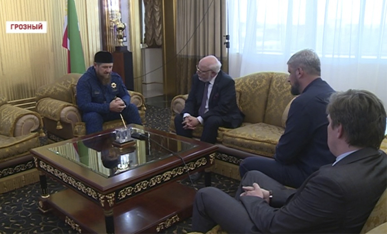 Рамзан Кадыров встретился с Михаилом Федотовым
