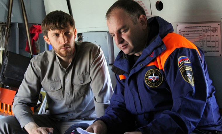 В Чечне на вертолете  инспектируют  горные районы после оползней 