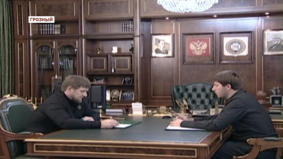 Р. Кадыров и А. Эдельгериев обсудили вопросы развития экономики региона