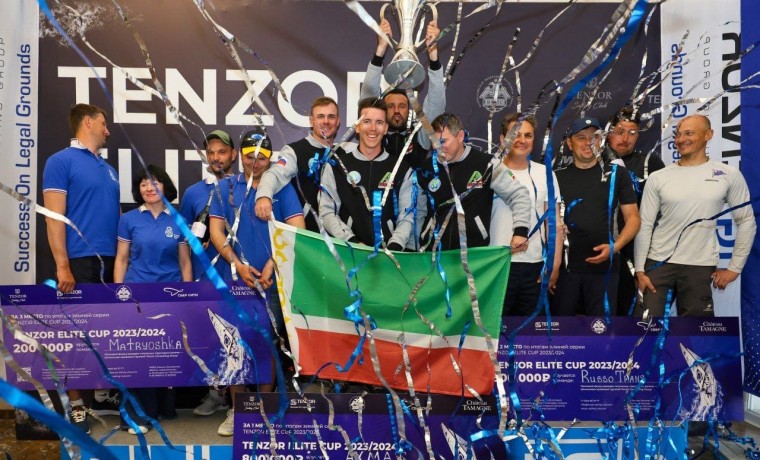 Сборная по парусному спорту «Ахмат» -  победитель пяти этапов Tenzor Elite Cup