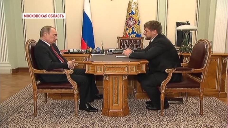 В.Путин и Р.Кадыров обсудили социально-экономическую ситуацию в Чечне