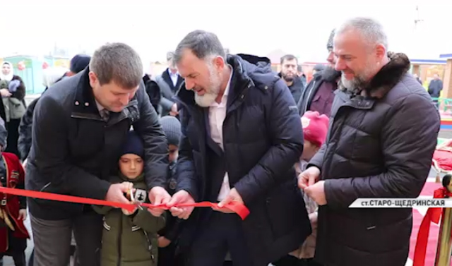 В станице Старощедринская открыли детский сад на 60 мест