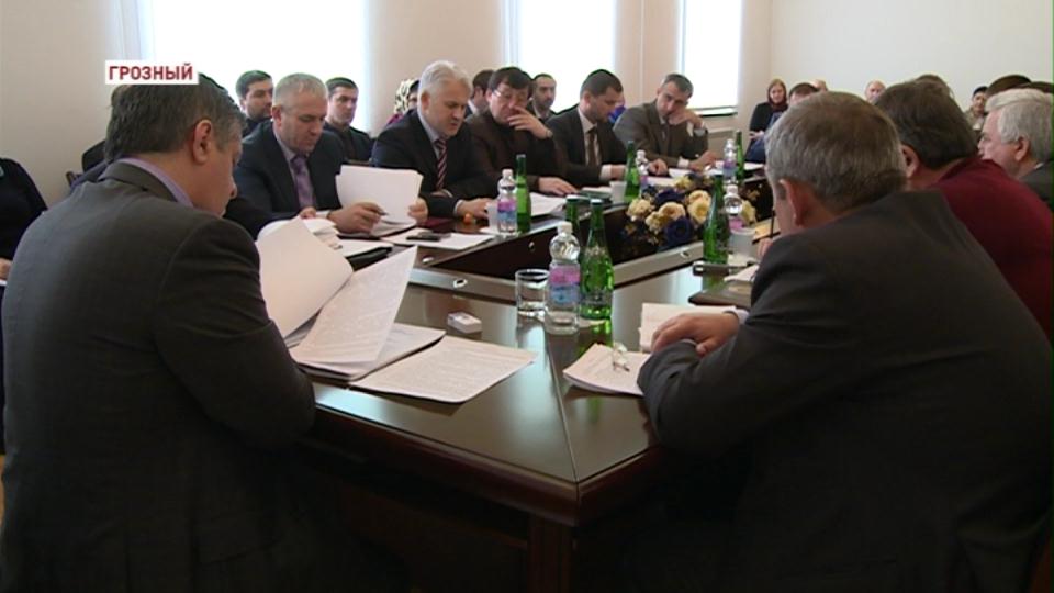 В Грозном прошло заседание Кабинета министров
