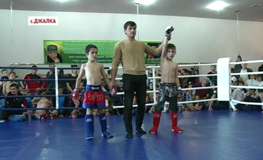 В селе Джалка прошли юношеские турниры по смешанным единоборствам и вольной борьбе