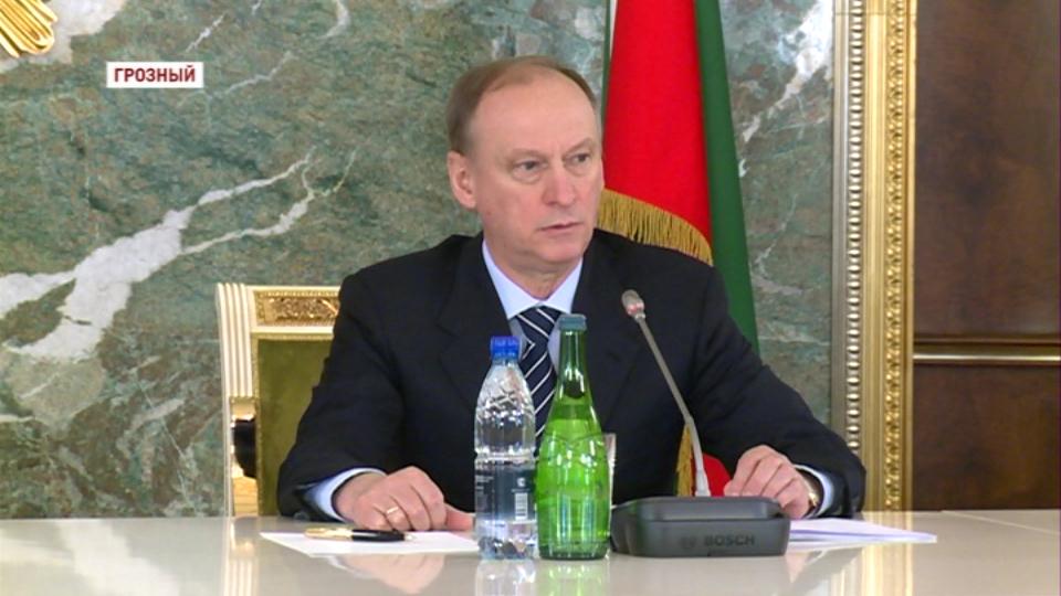 В Грозном прошло выездное совещание секретаря Совбеза России в СКФО
