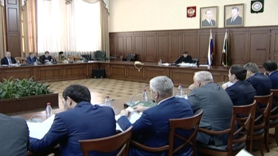 Заседание Кабинета министров прошло  в Грозном