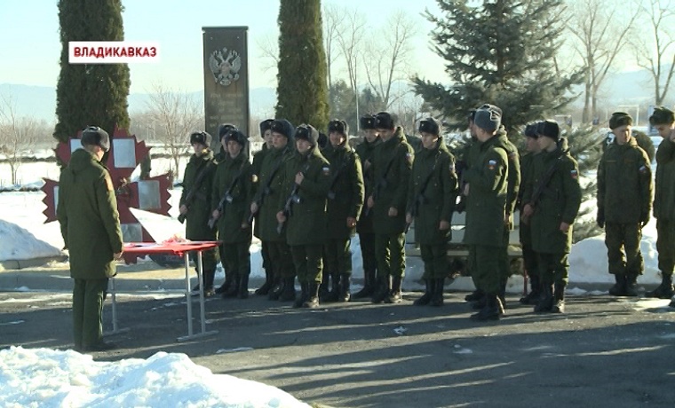 Новобранцы из Чечни официально приступили к военной службе во Владикавказе