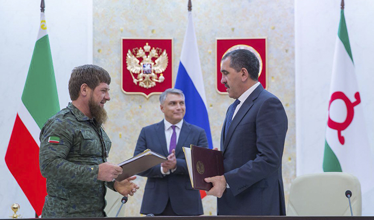 В Чечне утвердили соглашение об утверждении границ между Чечней и Ингушетией